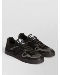 Dolce & Gabbana - Lace Up Low Top Rubber Sole Sneakers - Lyst