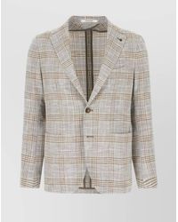 Tagliatore - Silk Blend Suit Jacket - Lyst
