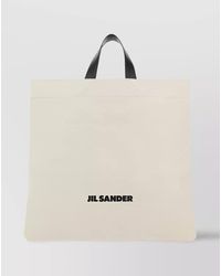 Jil Sander - Market Tote Medium Canvas Tote Bag - Lyst