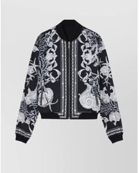 Versace - Reversible Printed Bomber Jacket - Lyst
