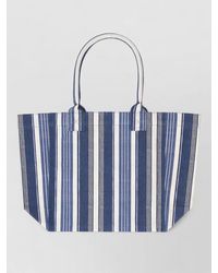 Isabel Marant - Beach Bag Striped Pattern Dual Handles - Lyst