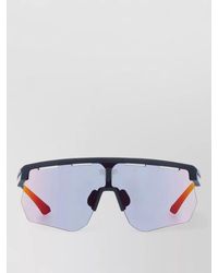 Facehide - Sunglasses Angular Frame Colored Lenses Case - Lyst