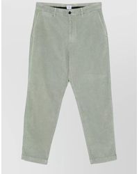 C.P. Company - Velvet Straight-Leg Chino Trousers - Lyst