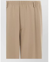 Cellar Door - Virgin Wool Wide-Leg Pleated Trousers - Lyst