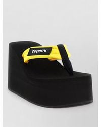 Coperni - Platform Sole Open Toe Beach Sandals - Lyst