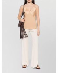 forte_forte - V-Neck Sleeveless Top - Lyst