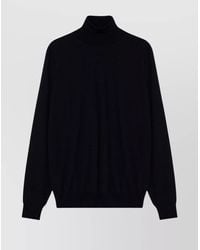 Drumohr - Turtleneck Wool Sweater Long Sleeves - Lyst