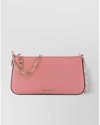 Michael Kors - Empire Leather Shoulder Bag - Lyst