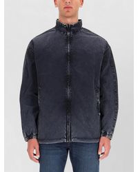 DIESEL - J Wilson High Collar Jacket Side Pockets - Lyst