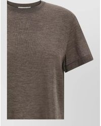 Co. - Cashmere Fine-Knit Short-Sleeve T-Shirt - Lyst