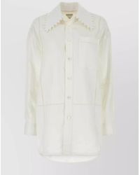 Bottega Veneta - Linen Shirt - Lyst