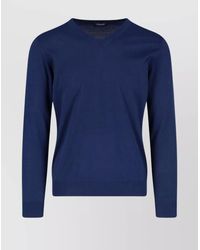 Drumohr - Cotton Crewneck Jumper - Lyst