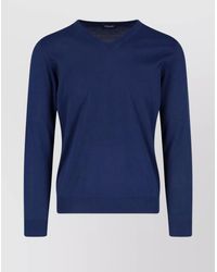 Drumohr - Cotton Crewneck Jumper - Lyst