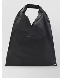 MM6 by Maison Margiela - Japanese Small Faux Leather Tote Bag - Lyst