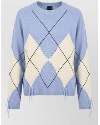 Pinko - Cashmere Wool Crewneck Sweatshirt - Lyst