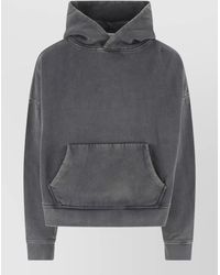 Entire studios - Hooded Sweatshirt Kangaroo Pocket Ribbed Trims - Lyst