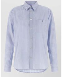 Saint Laurent - Cassandre Shirt And Blouse Light - Lyst