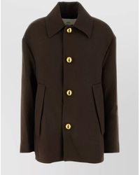 Ami Paris - Virgin Wool Fitted Jacket - Lyst