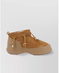 Moon Boot - Low Suede Lace-Up Ankle Boots - Lyst
