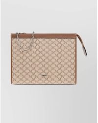 Max Mara - Rectangular Clutch Bag Chain Strap - Lyst