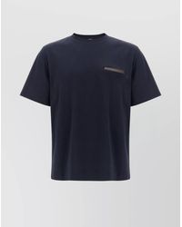 Berluti - Pocket Crew Neck Short Sleeve T-Shirt - Lyst
