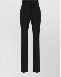 Tom Ford - Wool High-Rise Straight-Leg Suit Trousers - Lyst