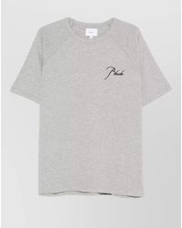 Rhude - Raglan Crew Neck T-Shirt Short Sleeves - Lyst