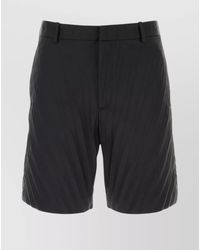 Valentino Garavani - Pleated Nylon Bermuda Shorts - Lyst
