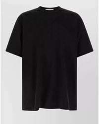 Comme des Garçons - Cotton Oversized Logo Print Short-Sleeve Crew-Neck T-Shirt - Lyst