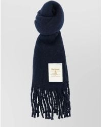 Barbour - Ellison Scarf Casual Style Fringe Detail - Lyst