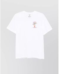 CASABLANCA - Graphic Print Crew Neck T-Shirt - Lyst