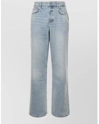 Represent - Straight Leg Trousers Belt Loops Five Pockets - Lyst