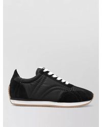 TOTEME - Suede Leather Low-Top Sneakers - Lyst
