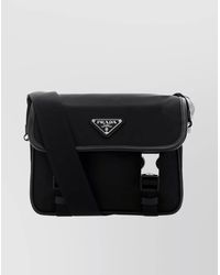 Prada - Recycled Nylon Crossbody Bag - Lyst