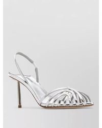 Le Silla - Embras Leather Sandals Stiletto Heel Open Toe - Lyst