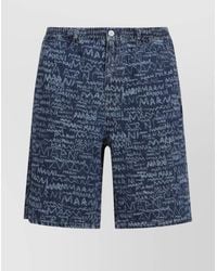 Marni - Denim Bermuda Shorts - Lyst