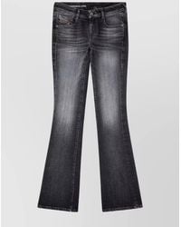 DIESEL - Denim Low-Rise Bootcut Flared Jeans - Lyst