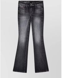 DIESEL - Denim Bootcut Flared Trousers - Lyst