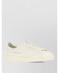 Y-3 - Leather Superstar Lace Up Sneakers Rubber Sole - Lyst
