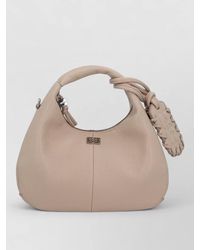 Ganni - Shoulder Bag Adjustable Strap Decorative Knot - Lyst