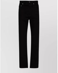 Saint Laurent - Straight Baggy Reefer Khol Jean - Lyst