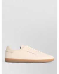 ZEGNA - Low Top Leather Lace Up Sneakers - Lyst