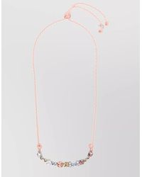 forte_forte - Crystal Knot Necklace Rope Chain Design - Lyst