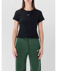 Nike - Cropped Short-Sleeve T-Shirt - Lyst