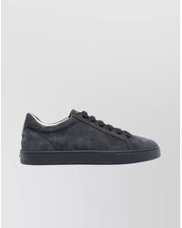 Tod's - Suede Low-Top Sneakers - Lyst