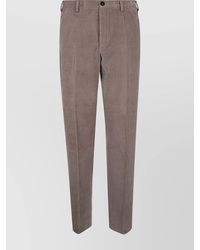 Incotex - Corduroy Trousers With Back And Side Pockets - Lyst