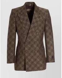 Gucci - Patterned Blazer - Lyst