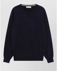 Brunello Cucinelli - Crew Neck Knit Sweater Long Sleeves - Lyst