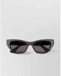 McQueen - Acetate Cat-Eye Sunglasses - Lyst