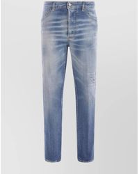 DSquared² - Denim Cropped Jeans - Lyst